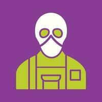 Gas Mask Vector Icon