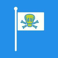 PIrate Flag Vector Icon