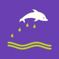 Dolphin Vector Icon