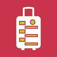 Luggage Bag Vector Icon