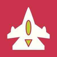 Fighter Jet Vector Icon