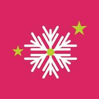 Snowflakes Vector Icon