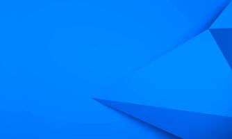 A blue background with a triangle in the middle. photo
