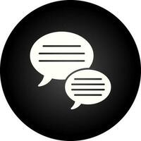 Speech Bubble Vector Icon