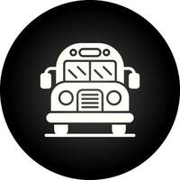 School Bus Vector Icon