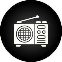 icono de vector de radio