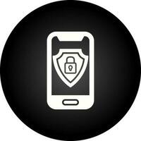 Mobile Security Vector Icon