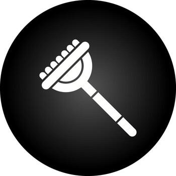 icono de vector de rastrillo