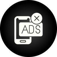 AD Block Vector Icon