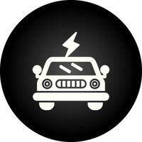 Electric Car Vector Icon