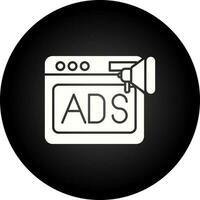 Native Advertising Vector Icon