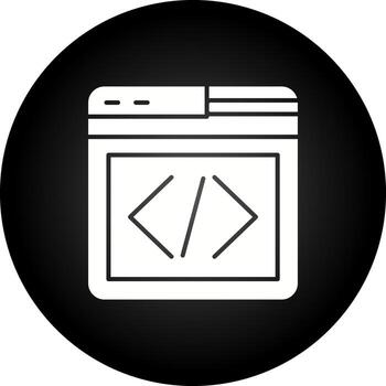 Web Programing Vector Icon