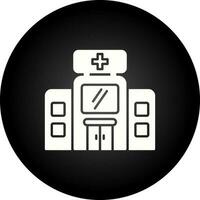 icono de vector de hospital