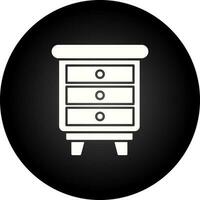 icono de vector de cajonera