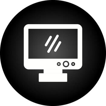 Monitor Vector Icon