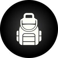 icono de vector de mochila