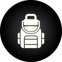 icono de vector de mochila