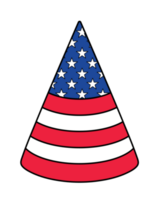 Patriotic doodle  clipart illustration png