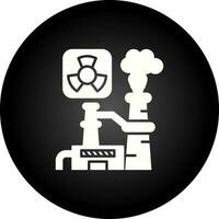 Nuclear Plant Vector Icon