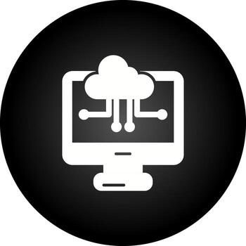 Cloud Computing Vector Icon