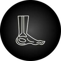 Foot X ray Vector Icon