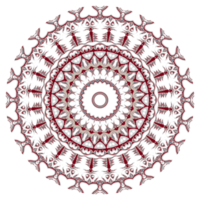 Circle mandala pattern png