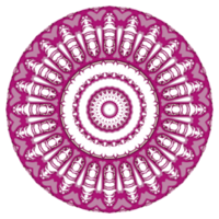 patrón redondo mandala png