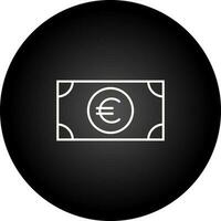 icono de vector de euro