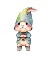 Gnomes Easter Day Watercolor png