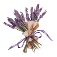 skön blomma bukett vattenfärg ai generera png