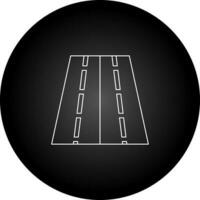 Two Way Road Vector Icon