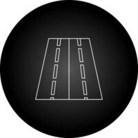 Two Way Road Vector Icon