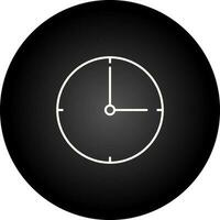 icono de vector de reloj