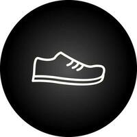 icono de vector de zapatos