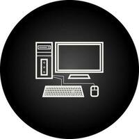 Computer Vector Icon