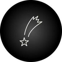 Star Falling Vector Icon