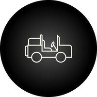 Safari Jeep Vector Icon