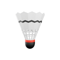 3d hacer cohete. 3d hacer bádminton. 3d representación de un bádminton raqueta en. png