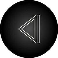 Arrow Back Vector Icon