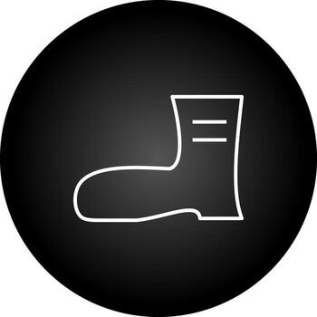 Construction boots Vector Icon