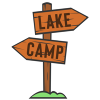 Sign Camp Illustration png