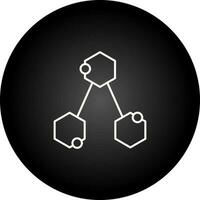 Chemical Structure Vector Icon