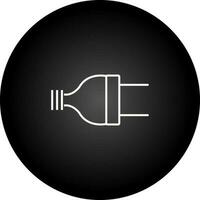 icono de vector de enchufe eléctrico