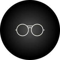 icono de vector de gafas vintage