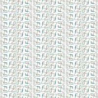 Vector Geometric Square Sacred Pattern Background.