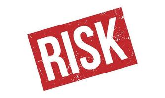Risk Rubber Stamp Seal Vector