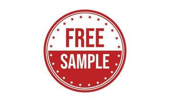 Free Sample Rubber Stamp Seal Vector