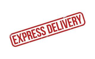 Express Delivery Rubber Stamp Seal Vector