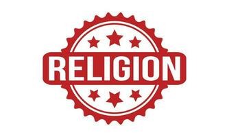 Religion Rubber Stamp Seal Vector