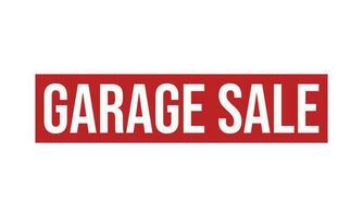 Garage Sale Rubber Stamp Seal Vector